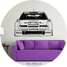 Wandtattoo Opel Calibra 1994 DTM