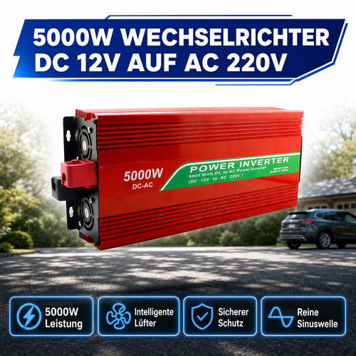 12v 230v 5000w reiner sinus - 12v-230v,