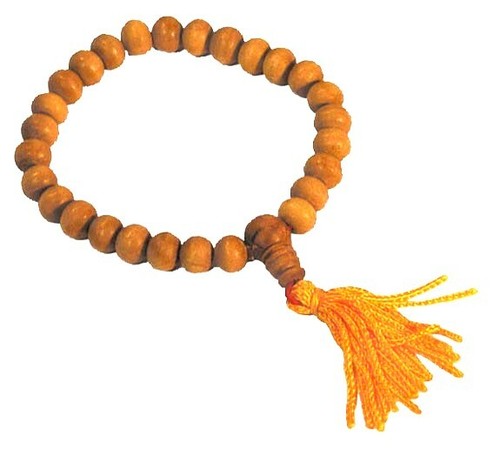 Mala armband santalholz perlen - santalholz,