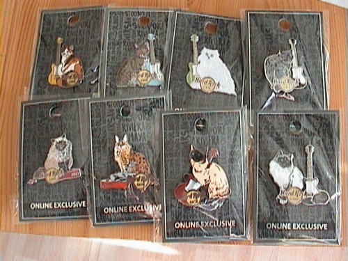 Hrc hard rock cafe pin - rock, cat