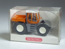 (APE-6)  Wiking 3800229 Fendt Xylon Trecker mit Ladepritsche orange in OVP