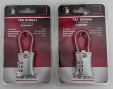 TSA Kofferschloss "Comfort" mit Stahlseil -  Zahlenschloss Trolley Gepäckschloss