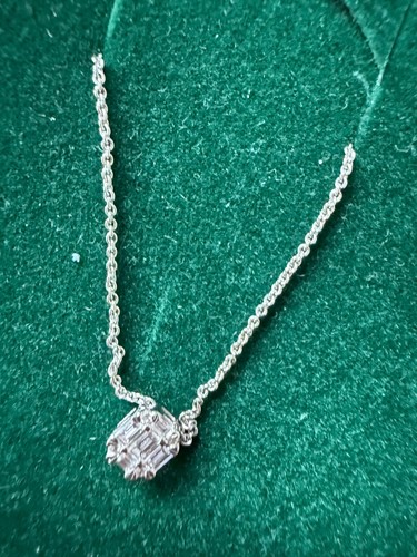 Christ diamant kette aus 375 - christ,