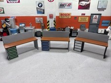 Diorama Werkbank Rückwand