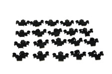 Lego® Eisenbahn 9V RC 20x TRAIN Magnet Puffer in SCHWARZ BUFFER ZUG