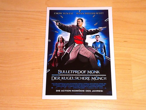 Cinema filmkarte bulletproof - filmkarte,