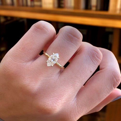Goldring diamant - diamant, im