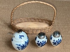 4er set menage porzellan - set,