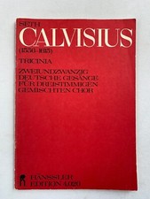 Noten. Calvisius. Tricinia. 22