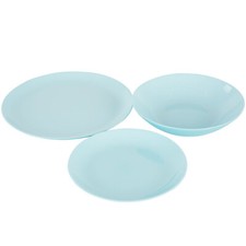 Tafelservice Tellerset Luminarc Essservice Geschirrset 18-tlg. Teller Hartglas