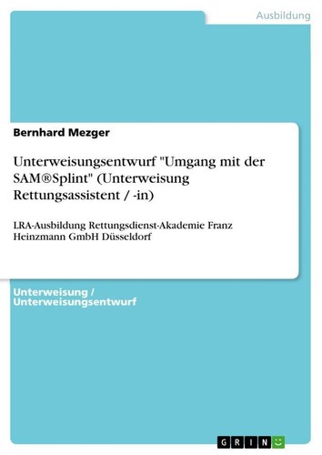 Unterweisungsentwurf umgang - unterweisungsentwurf, "umgang