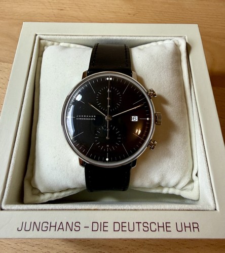 Junghans max bill chronoscope - max,