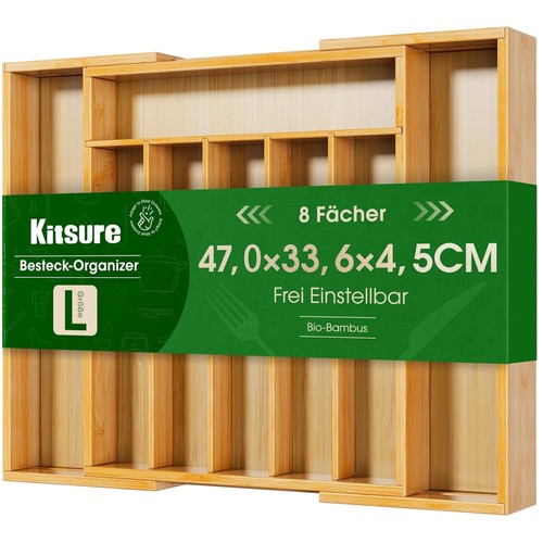 Besteckkasten bambus - besteckkasten,