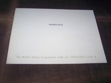 TOPRARITÄT Schöner Prestige Prospekt Vanden Plas Princess 4-Litre R von 1964 !!!
