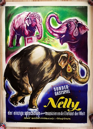 Original werbe plakat poster - original,