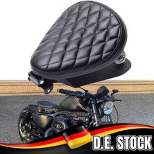für Yamaha XVS 650 1100 1300 Chopper Bobber Motorrad Solositz Leder Grundplatte