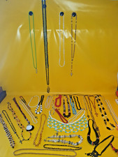 45 teiliges Modeschmuck-Set 39 Halsketten-5 Rosenkranz-Daniel Klein Uhr PE-7848