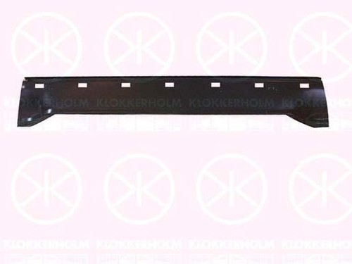 Abschlussblech heckwand für - heckwand,