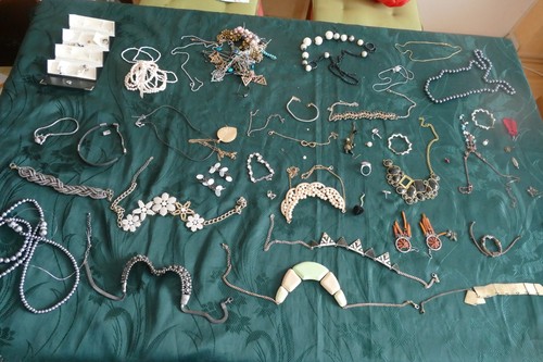 Modeschmuck konvolut ketten - modeschmuck,, konvolut,