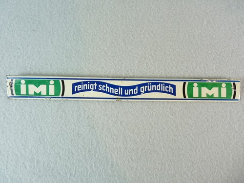 Altes imi werbeschild - altes,