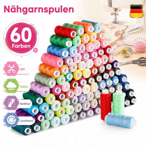 Nähgarn set farben - nähgarn,