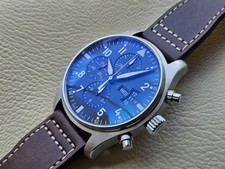 IWC Fliegeruhr Chronograph IW377701 schwarzes Zifferblatt (2016)