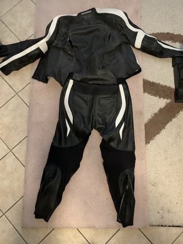 Motorrad lederkombi probiker - motorrad,