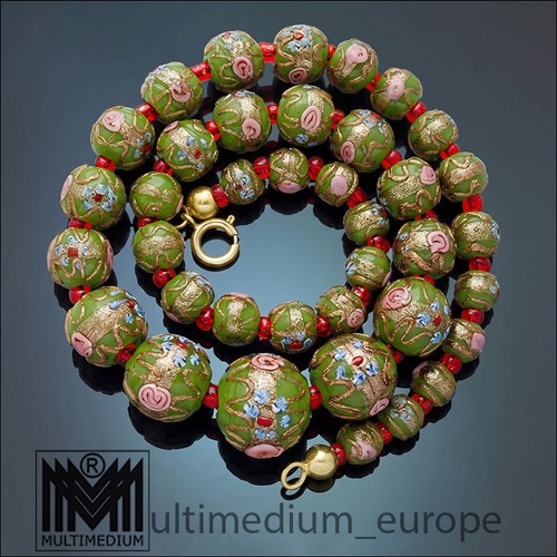 Vtg murano glas kette - vtg,