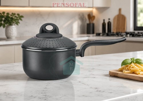 Pfanne griff pastaja mit - pfanne,