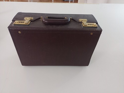 Aktenkoffer leder kleinere - aktenkoffer,