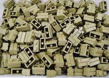 LEGO Mauersteine Ziegelsteine Profillsteine 98283 Oliv Grün Neu Burg 100x