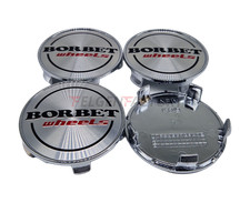 4x Borbet Nabendeckel