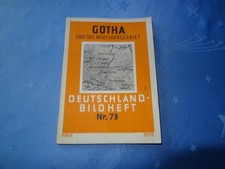 Gotha und das Inselberggebiet - Deutschland-Bildheft Nr. 73  - 20/30er Jahre