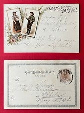 Litho AK EGER in Böhmen 1900