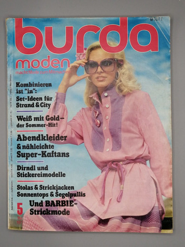 Burda moden zeitschrift 1977 - moden,