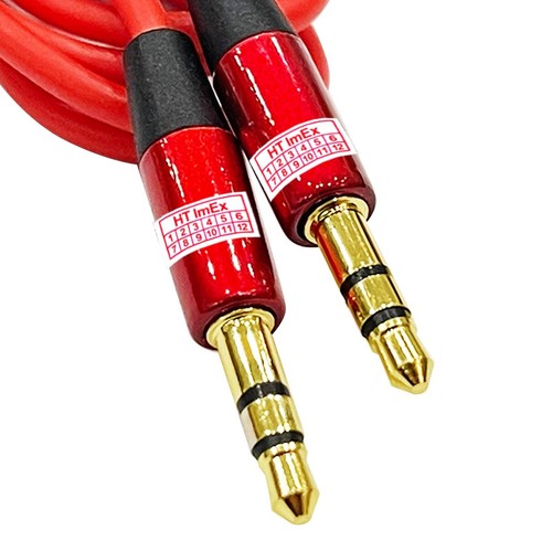 Aux kabel 5mm klinken - kabel, 3,5mm