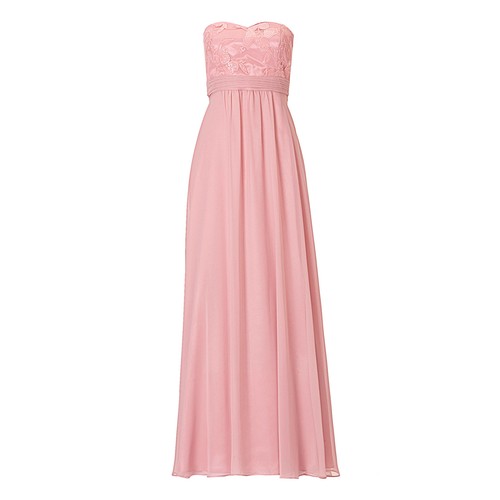 Vera mont abendkleid lang - mont, rosa