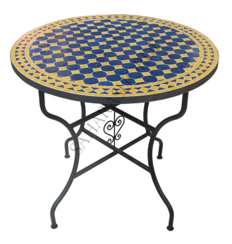 Mediterraner mosaiktisch rund - mediterraner,