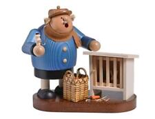 Räuchermann Hasenzüchter mit