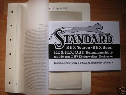 Standard prospekt 1933 rex - standard,