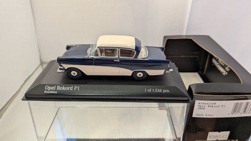 Minichamps opel rekord p1 - opel,