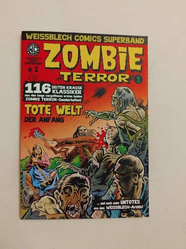 Zombie terror weissblech - zombie,