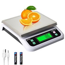 Digitale Küchenwaage 40kg große Lebensmittelwaage zum Kochen Bäckerei 1g hochpräzise