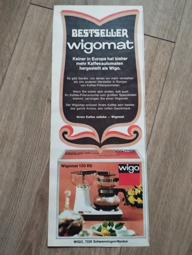 Orig reklame werbung 1971 - reklame,