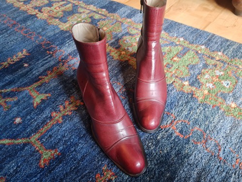 Prada stiefeletten rot - stiefeletten, gr.