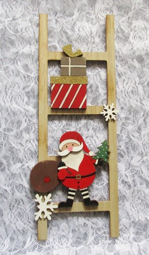 Deko weihnachten leiter mit - deko,