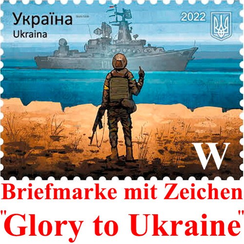 Russisches kriegsschiff k - kriegsschiff, f**k