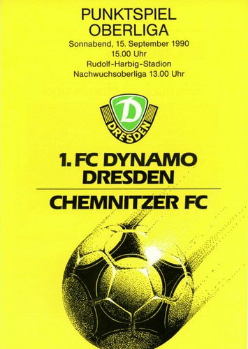 Programmheft dynamo dresden - dynamo,