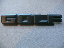 VW Original - Logo Emblem Schriftzug 191 853 687 F - Golf  - blau metallic