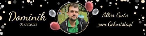 Xxl banner deko - deko, zum